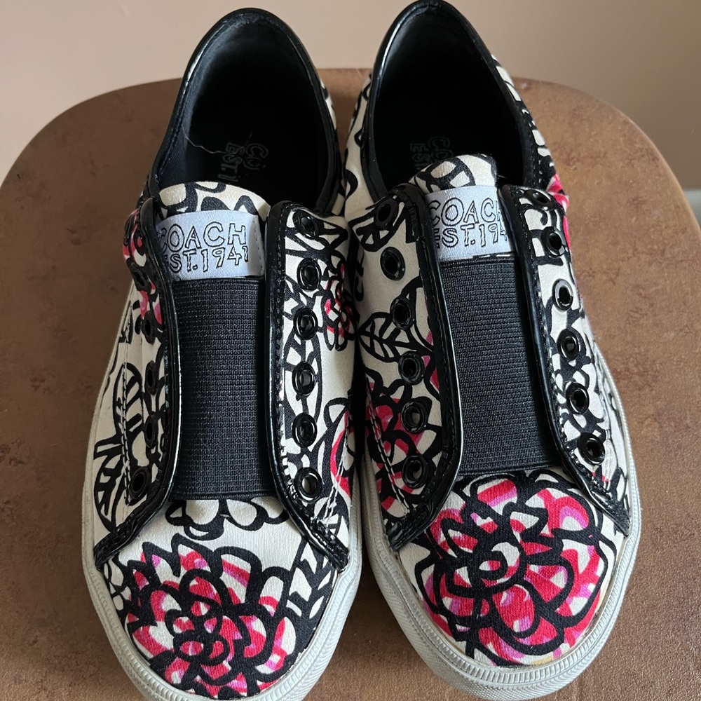 COACH POPPI SNEAKERS SIZE 6 - Picture 6 of 6